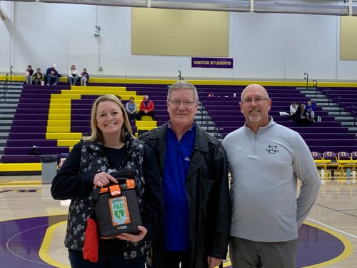OHS Receives Generous AED Donation!