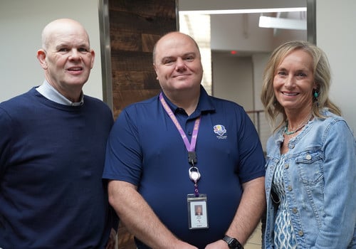 Photo of Mike Barry, Greg Maroo, and Beth Sheridan