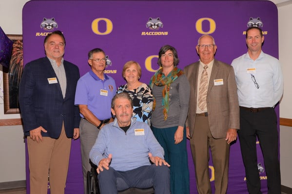 Group photo of hall of fame inductees